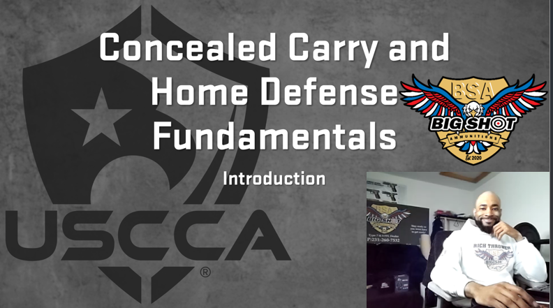 Carry Concealed Pistol License Class Portion