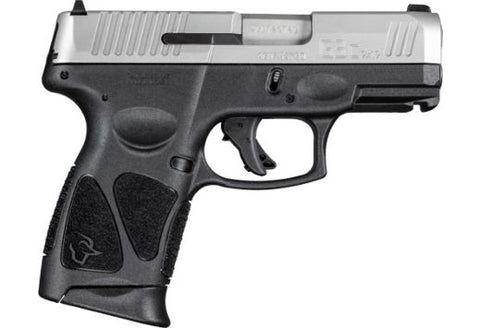 TAURUS G3C 9MM 12-SHOT 3-DOT ADJ. 3.26" STAINLESS POLYMER